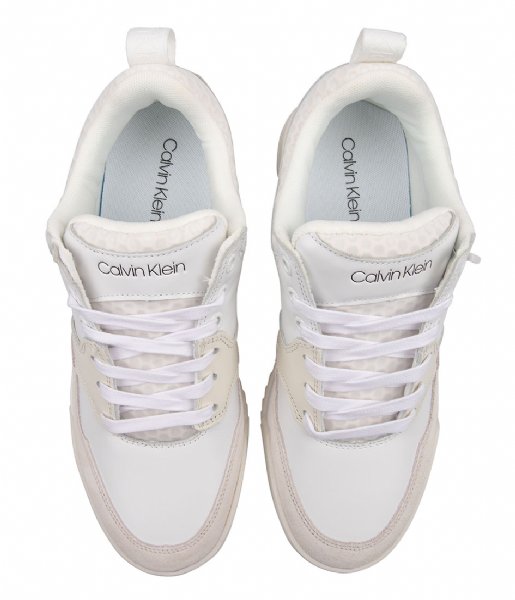 Calvin Klein  Low Top Lace Up Mix Triple White (0K4)